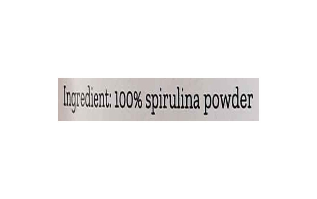 Conscious Food Spirulina Natural    Glass Jar  50 grams